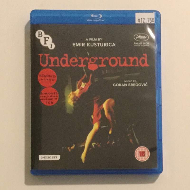 Underground - Emir Kusturica - British Blu-ray